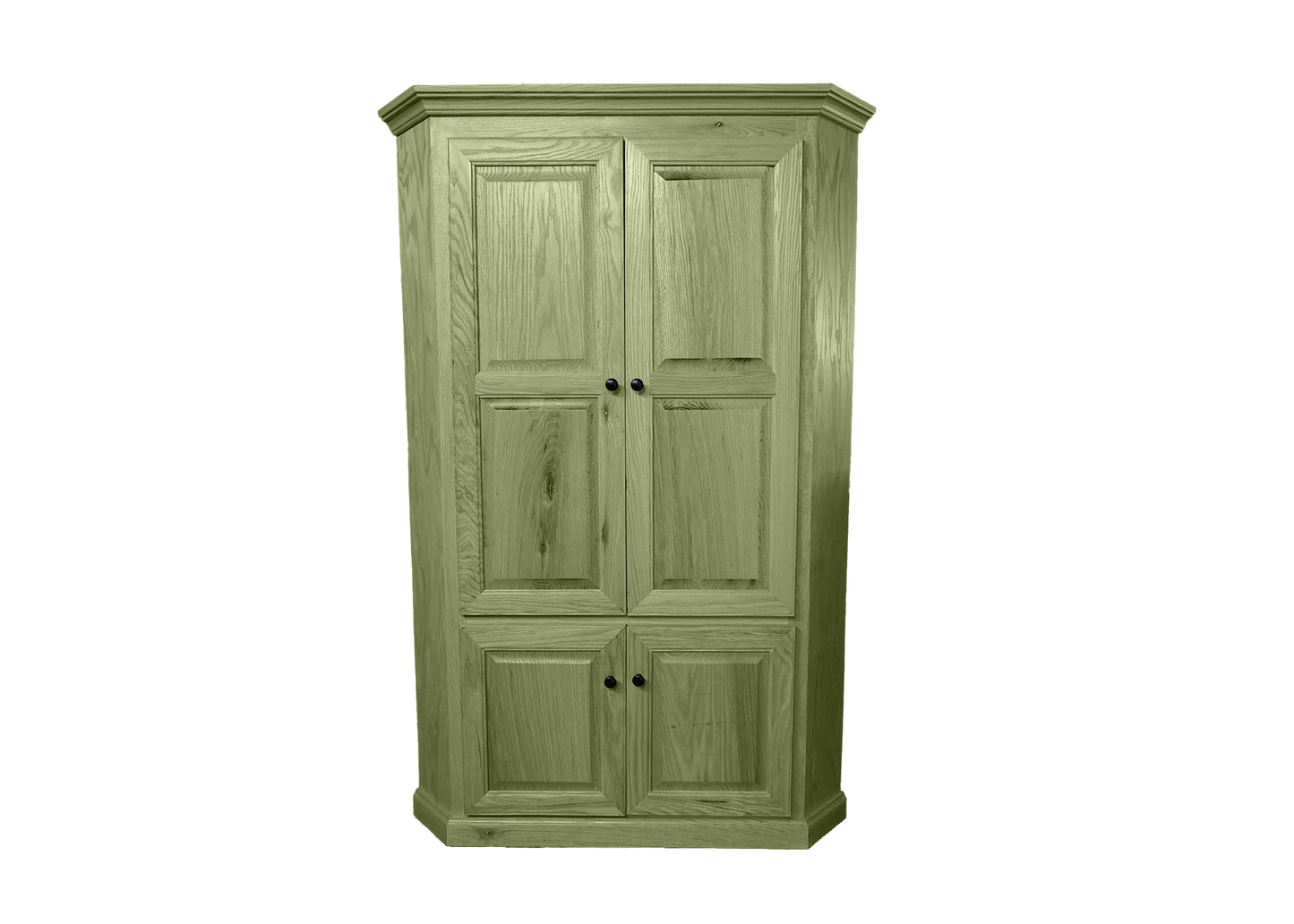 Classic Oak Corner Solid Wood Kitchen Pantry