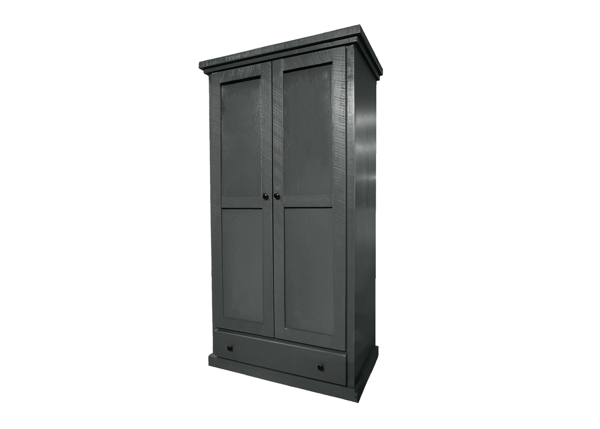 Solid wood farmhouse wardrobe eagle furniture gray front