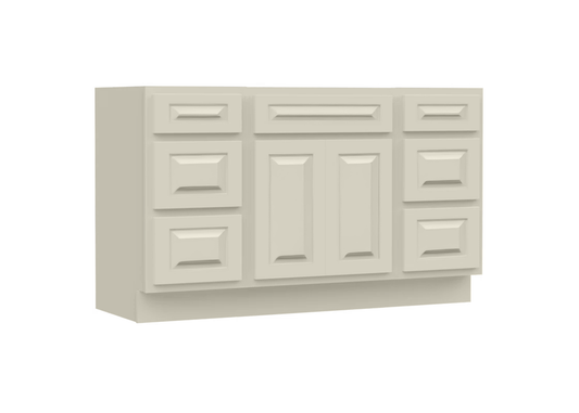 Traditional 60" Single Vanity, Without Top