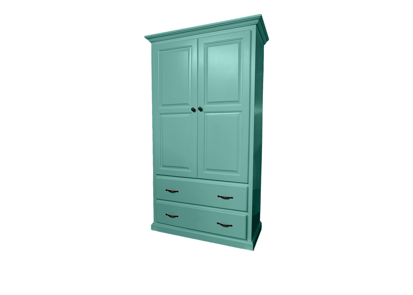 Traditional Solid Wood Wardrobe Armoire