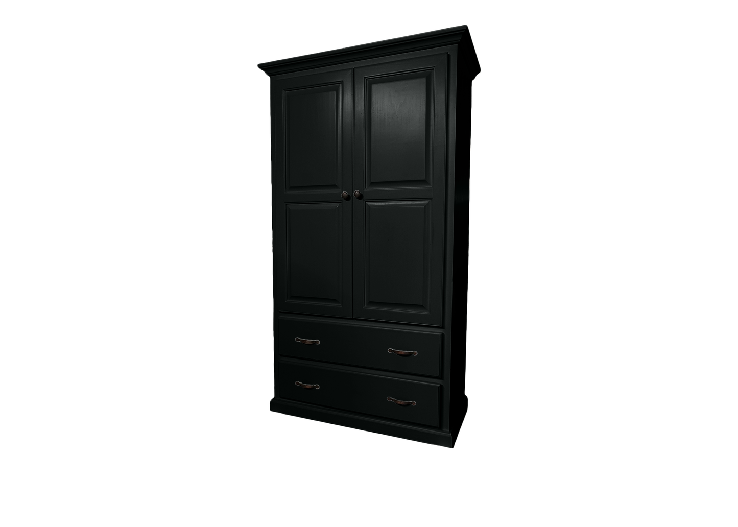 Traditional Solid Wood Wardrobe Armoire