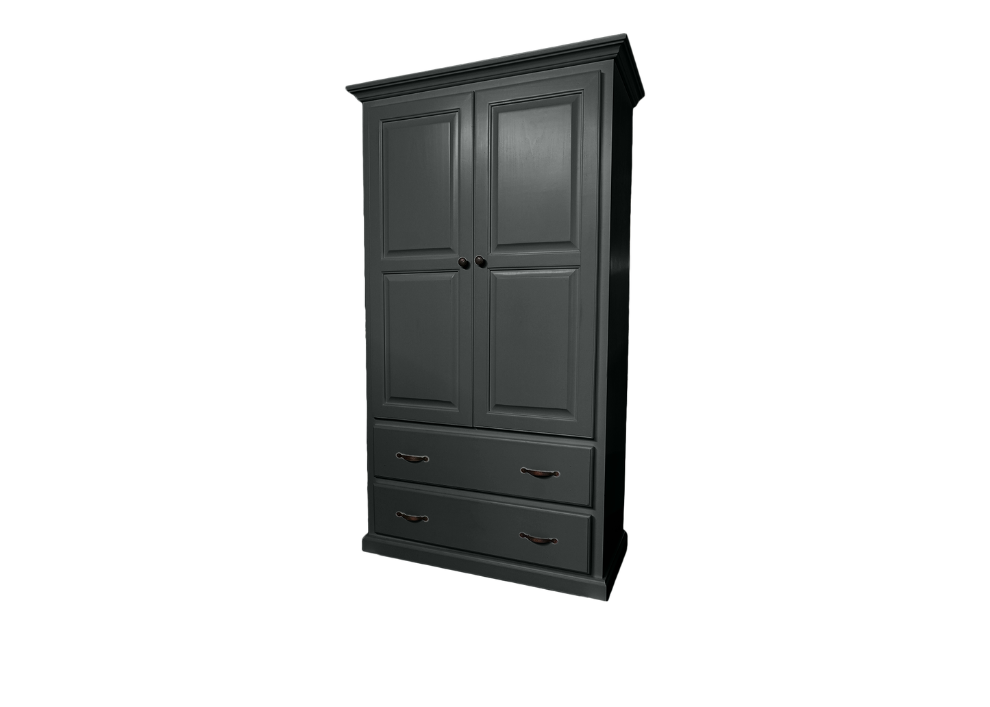 Traditional Solid Wood Wardrobe Armoire