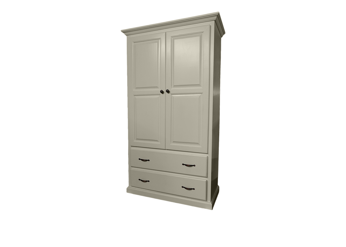 Traditional Solid Wood Wardrobe Armoire