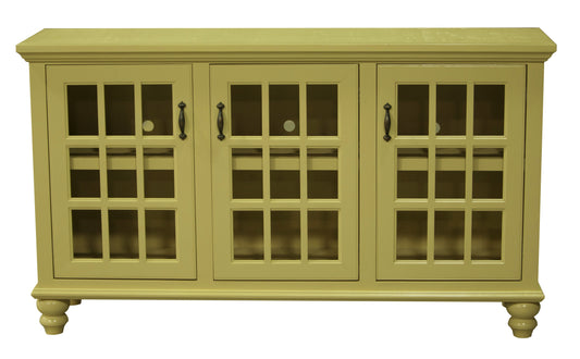 65" Modern Country Entertainment Console