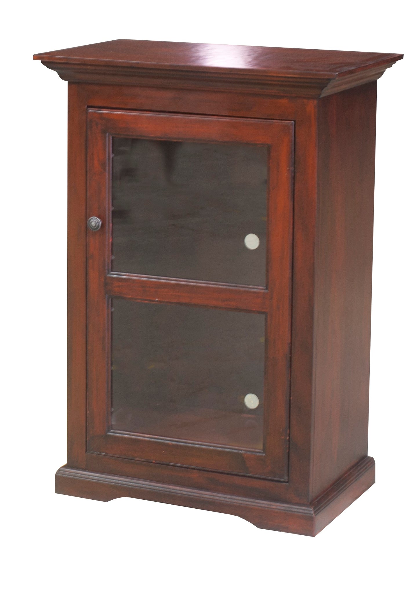 40" Tall Savanna Audio Tower eagle furniture concord cherry front