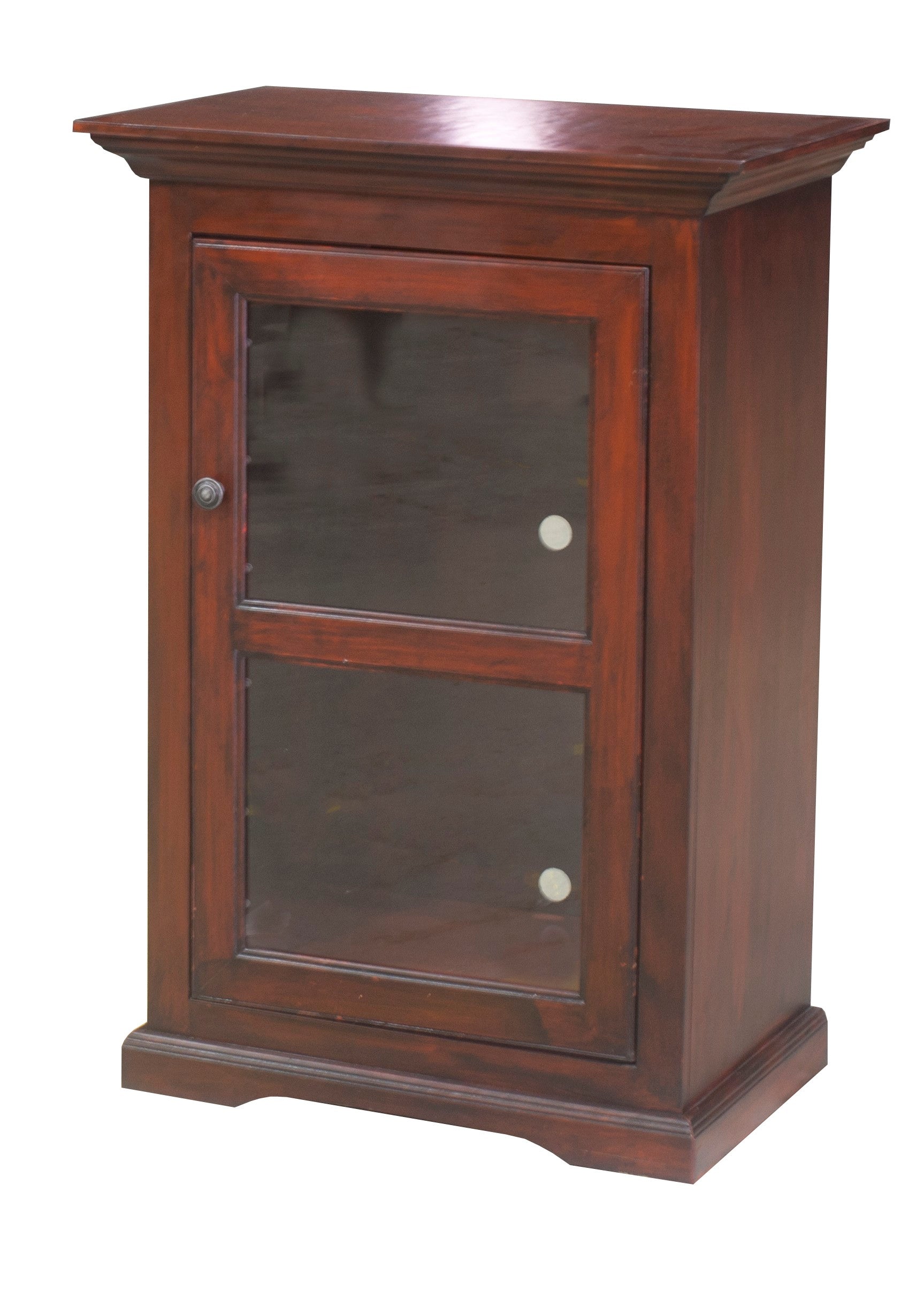 40" Tall Savanna Audio Tower eagle furniture concord cherry front