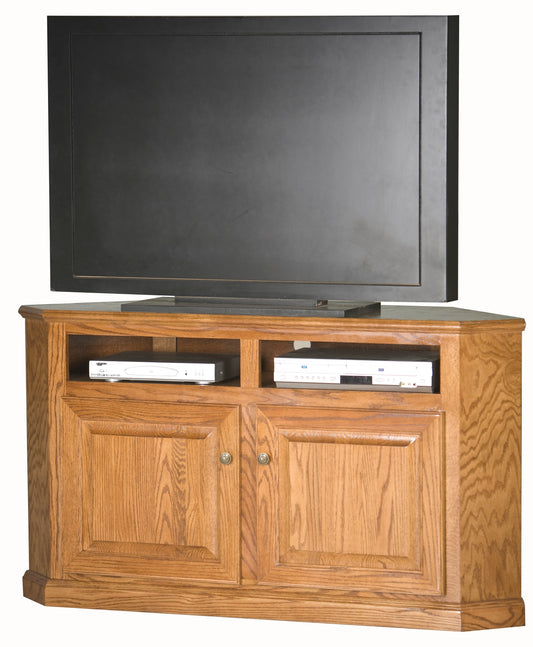 Classic Oak 56" Corner Console