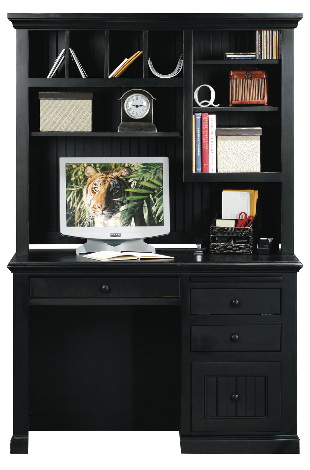 Single Pedestal Computer Desk – Eagle Furniture Manufacturers
