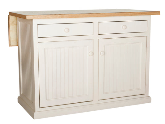 51" Kitchen Island with flip up top
