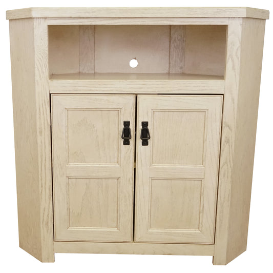 Tall Mission 41" Wide Corner TV Console