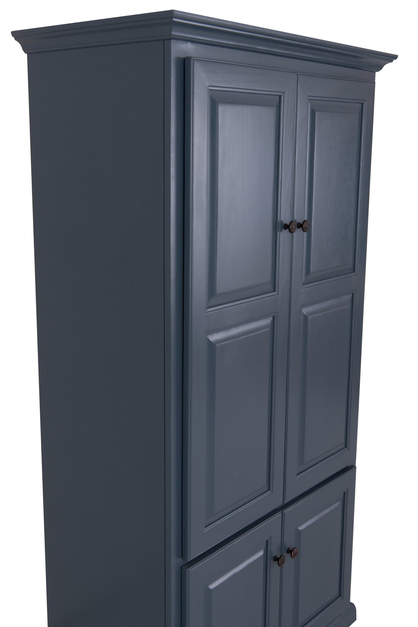 Traditional Double Kitchen Pantry Cabinet