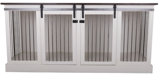 Pet Kennel with Sliding Door Style, Without Divider