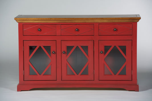55" Shelter Bay Solid Wood Sideboard