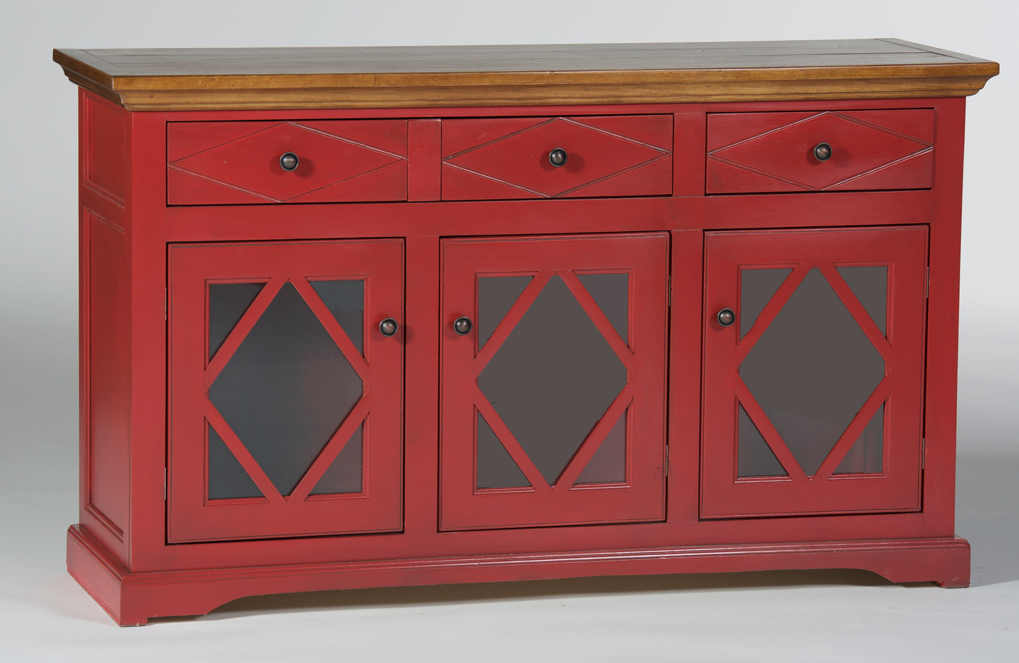 55" Shelter Bay Solid Wood Sideboard